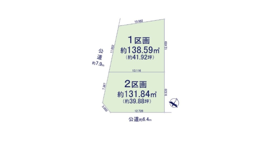 名古屋市名東区極楽二丁目　1期　全2区画　1区画 画像2