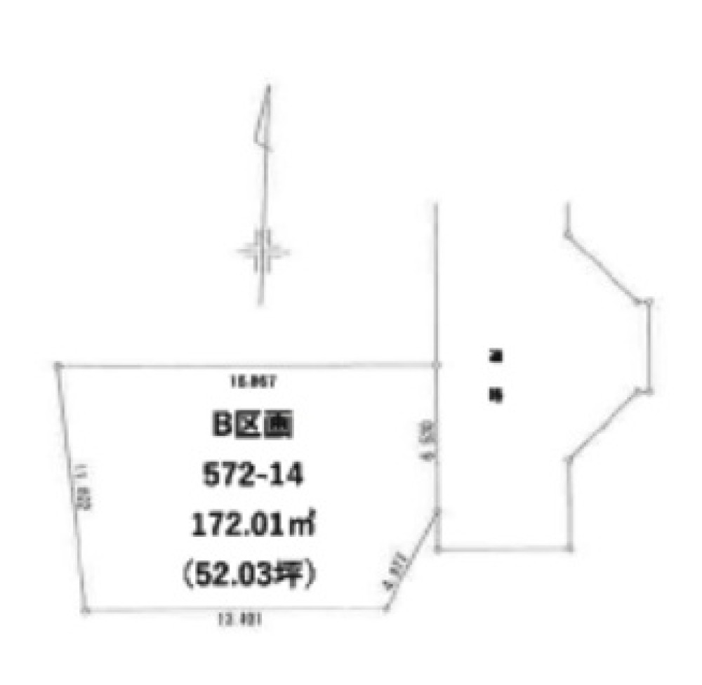 瀬戸市窯町　全2区画　B区画 画像1