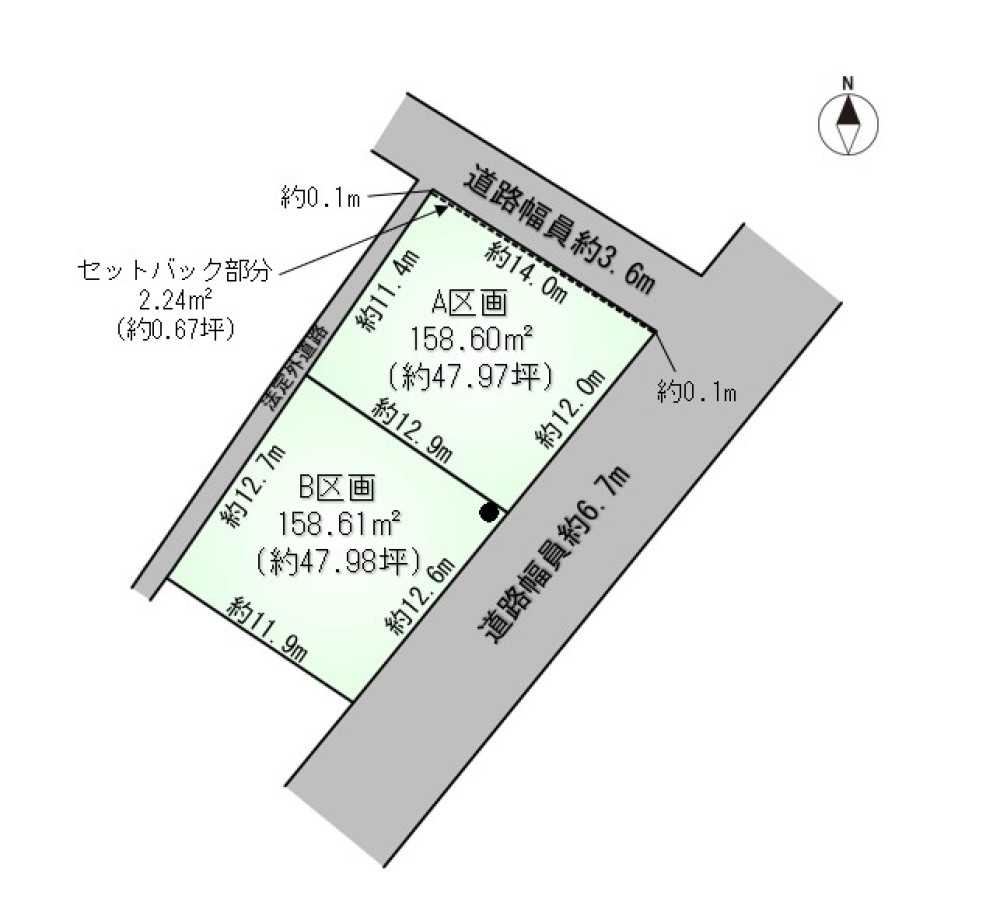 岡崎市中島町　第Ⅳ期　全2区画　A区画 画像4