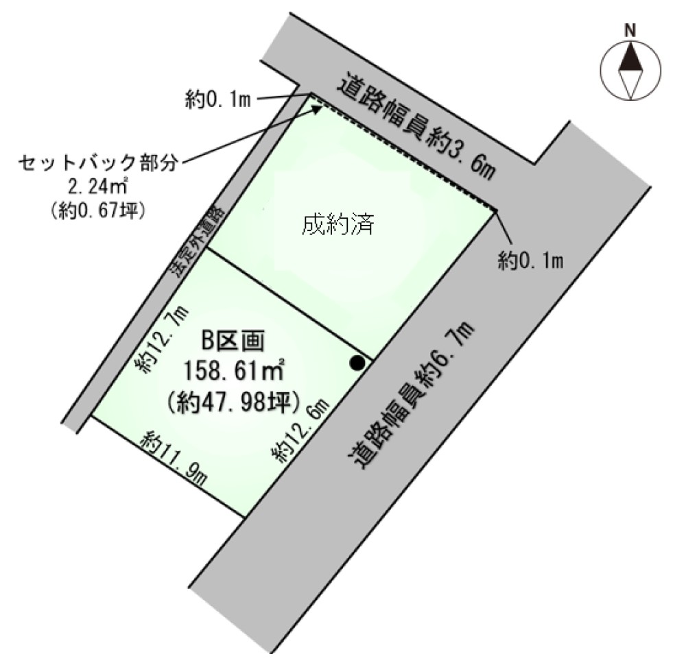 岡崎市中島町　第Ⅳ期　全2区画　B区画 画像5