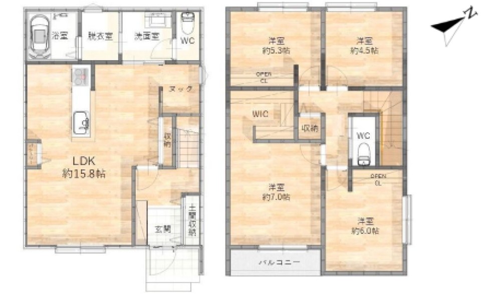 西尾市永楽町　全一棟 画像1