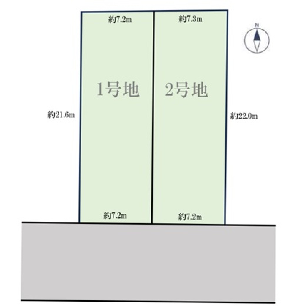 春日井市下条町3期　全2区画　1号地 画像1