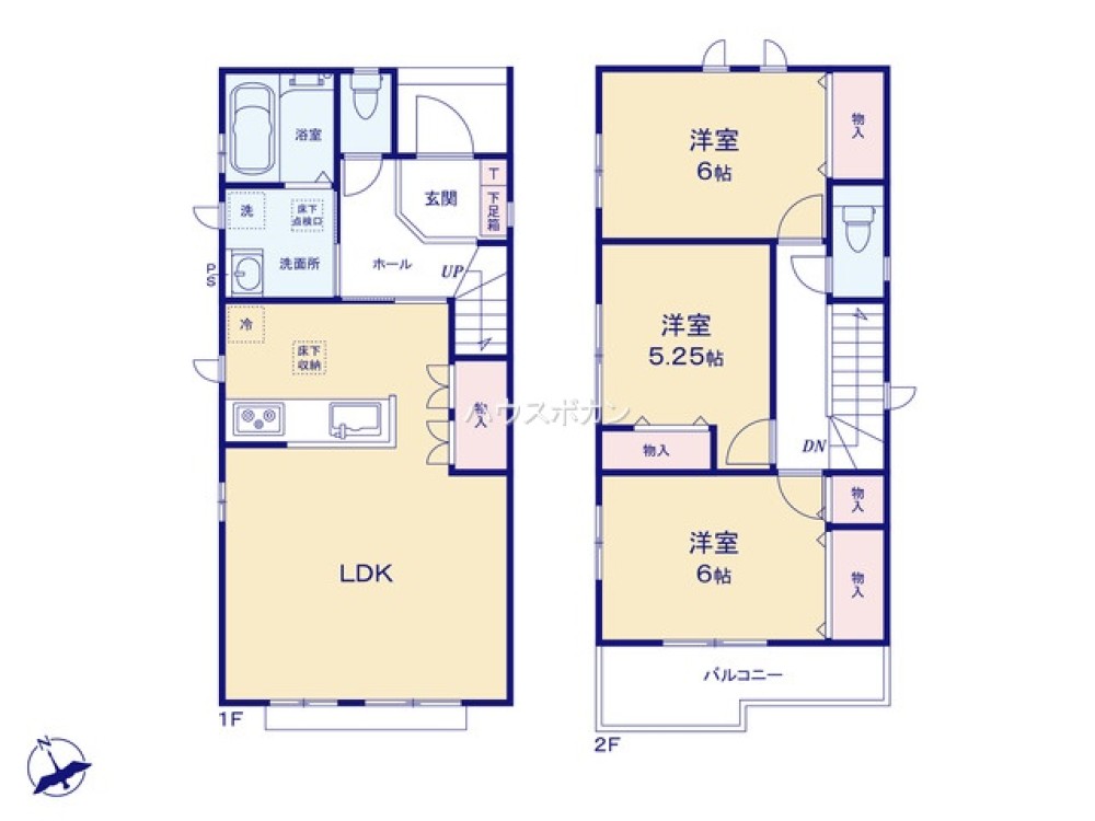 刈谷市沖野町　全2棟　A棟 画像4