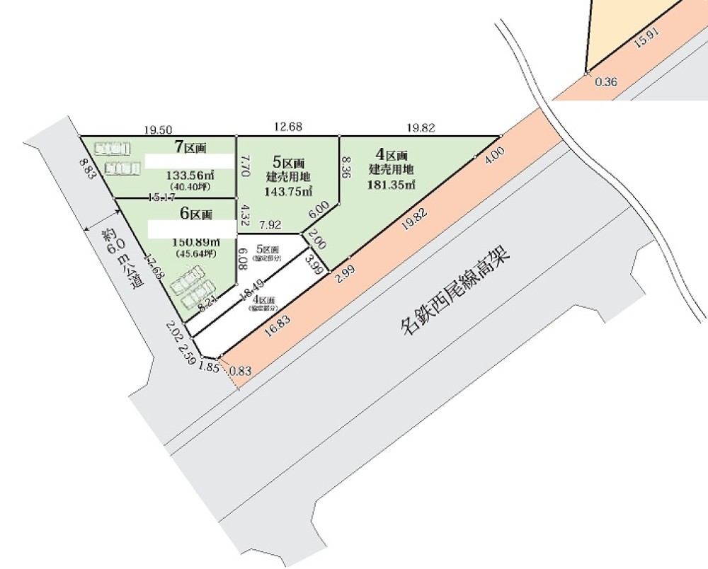 安城市姫小川町　全7区画　7区画 画像1