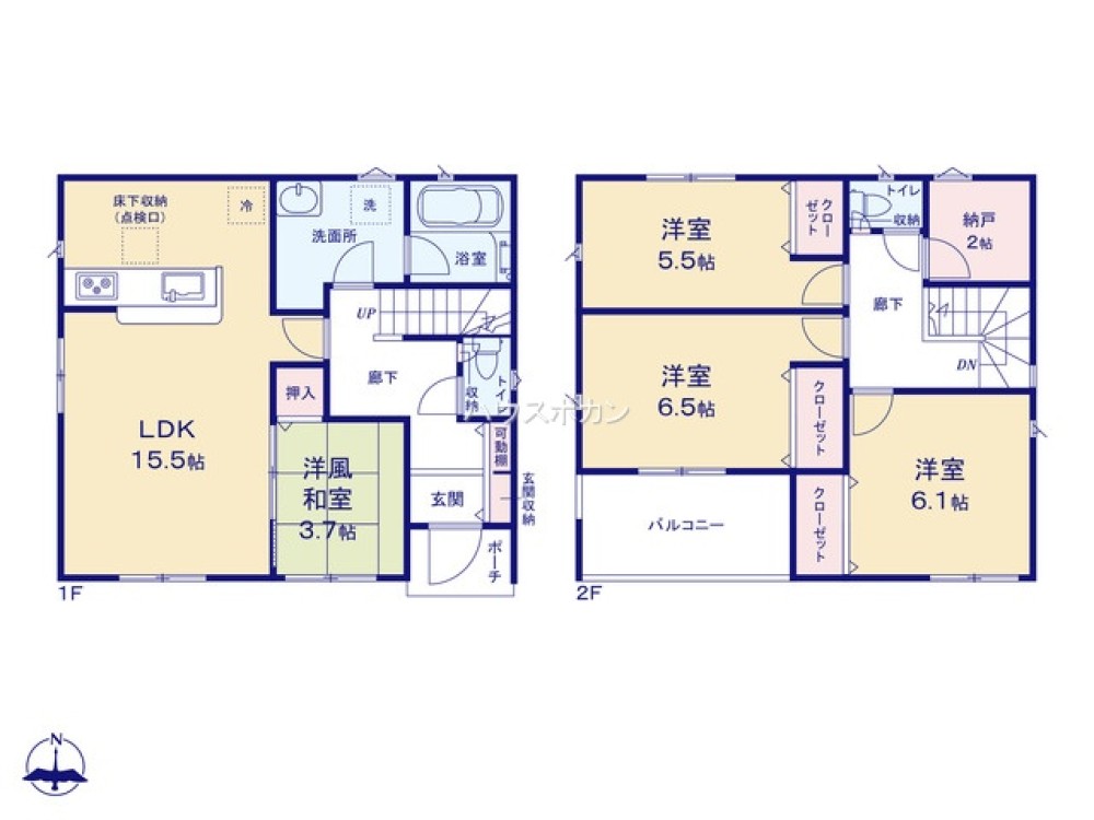 高浜市稗田町　第6　全2棟　2号棟 画像4
