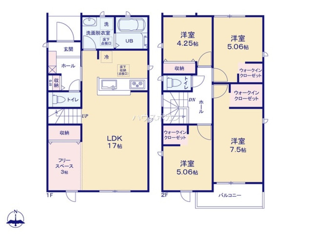 一宮市北方町　全2棟　1号棟 画像5