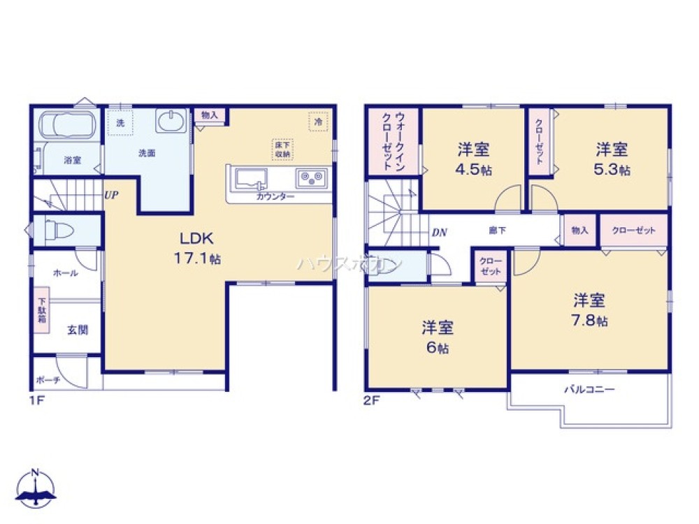 春日井市高蔵寺町　第2　全1棟　1号棟 画像4
