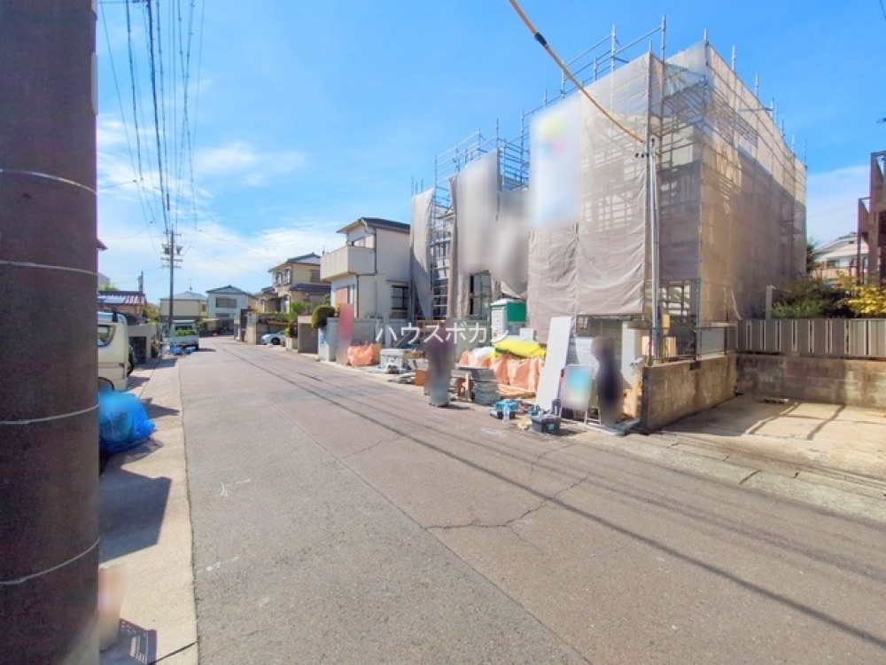 前面道路広々！