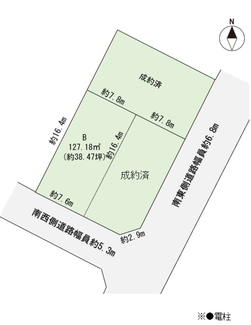 幸田町菱池第Ⅳ期　全3区画　B区画 画像4