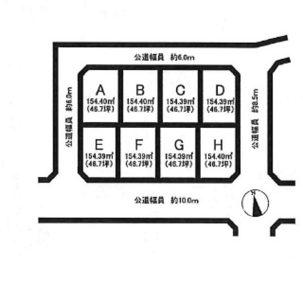 東海市加木屋町　全8区画　A 画像2