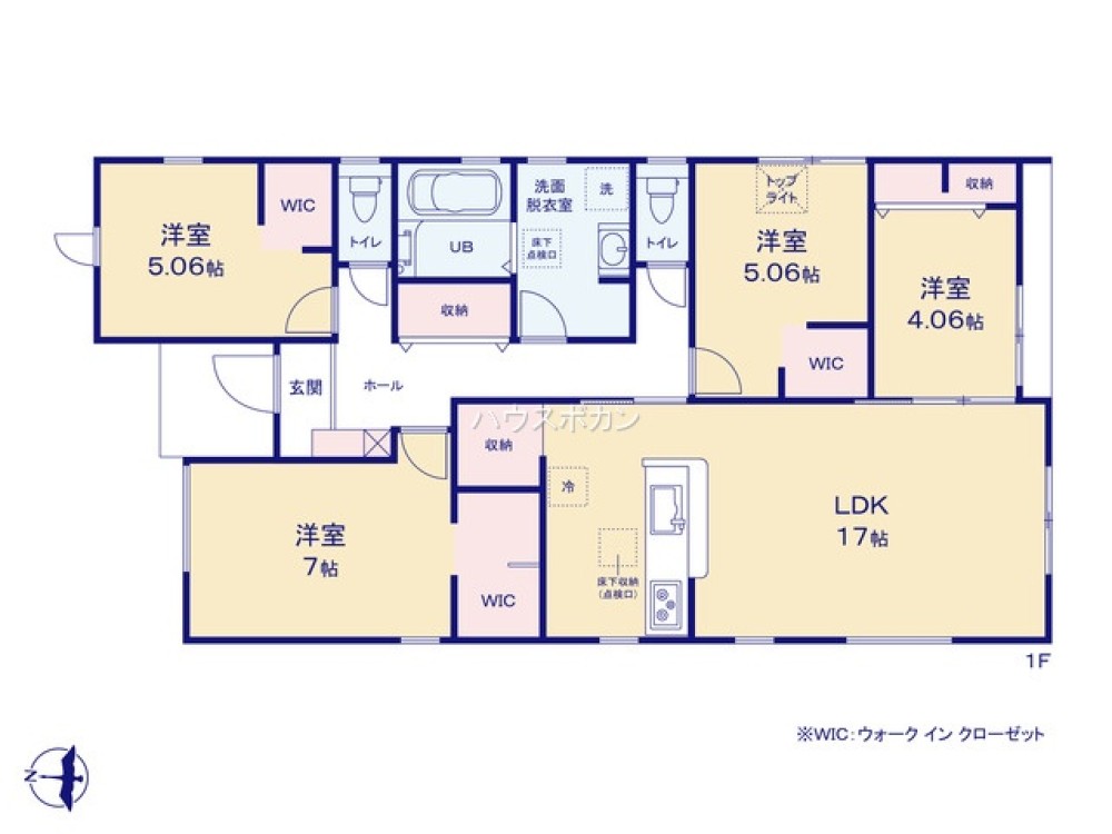 豊橋市多米中町第1期　全2棟　1号棟 画像4
