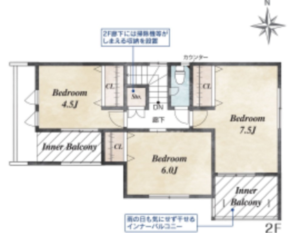 豊橋市西高師町　全4棟　1号棟 画像1