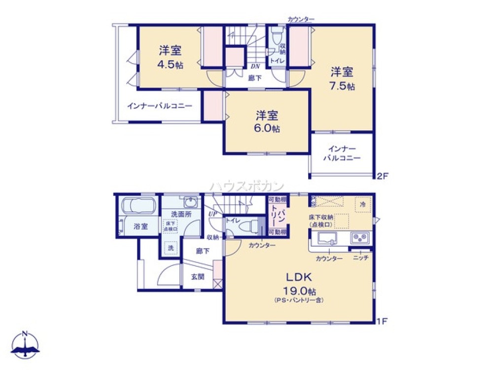 豊橋市西高師町　全4棟　1号棟 画像4
