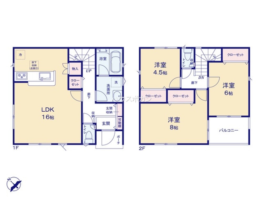 岡崎市稲熊町　第12　全3棟　2号棟 画像2