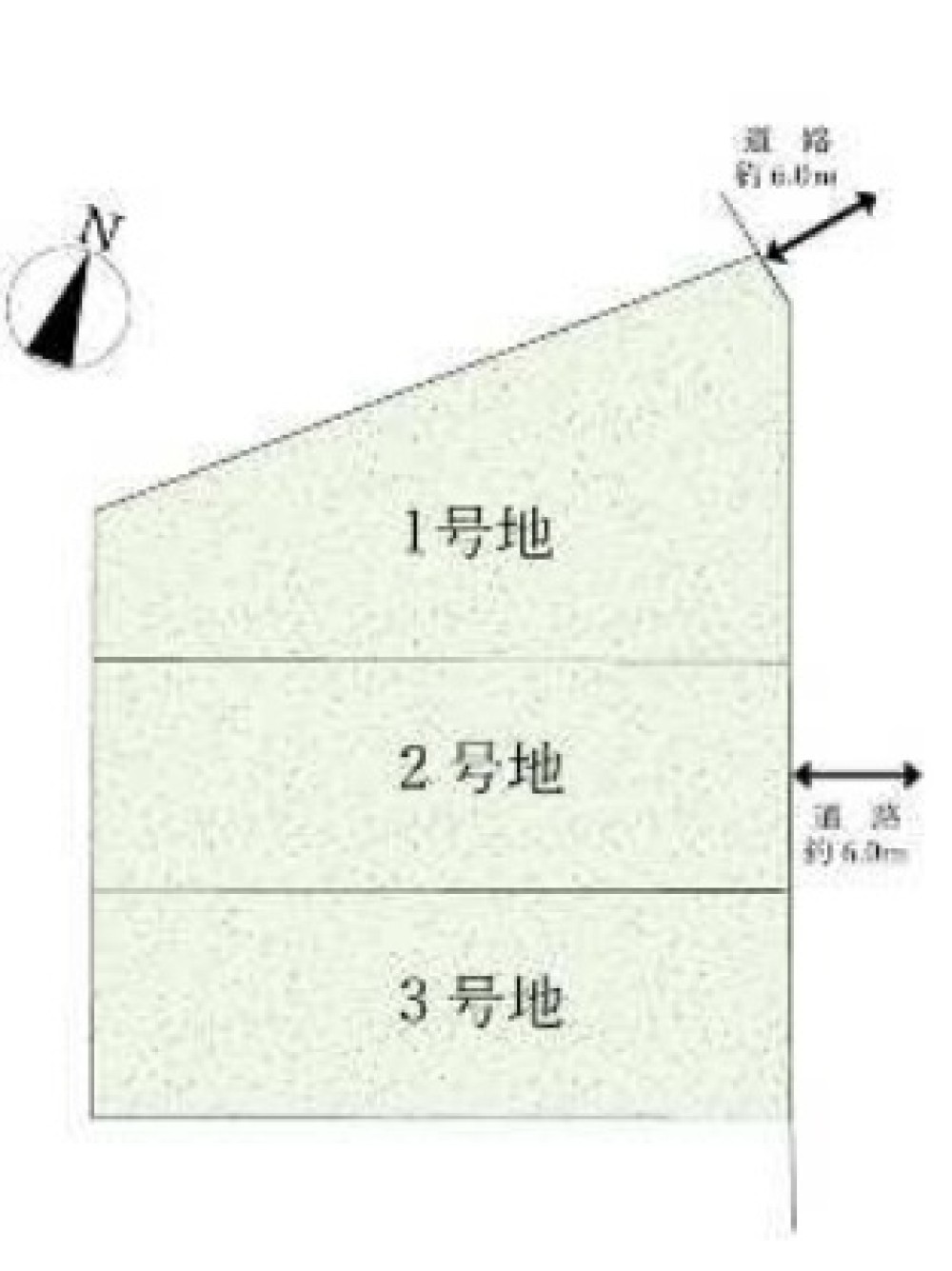 名古屋市緑区細口　全3区画　1号地 画像1