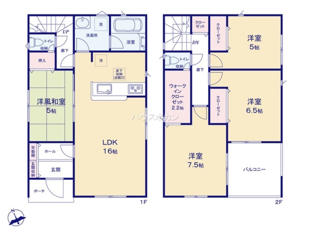 西尾市楠村町　第3　全2棟　1号棟 画像4