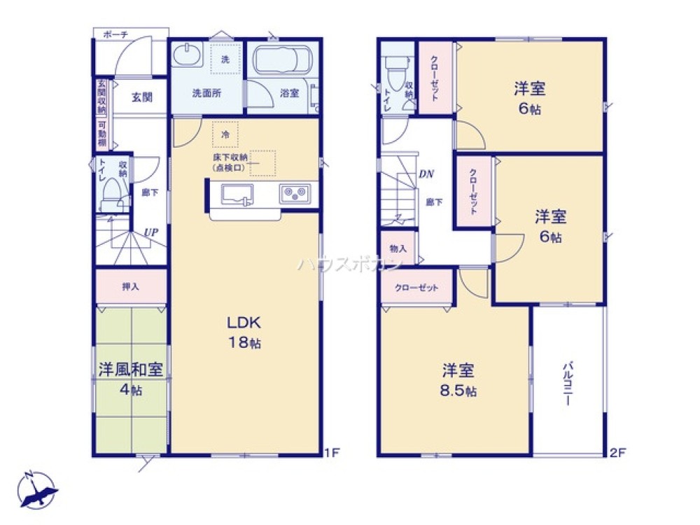 西尾市田貫町　第3　全2棟　１号棟 画像2