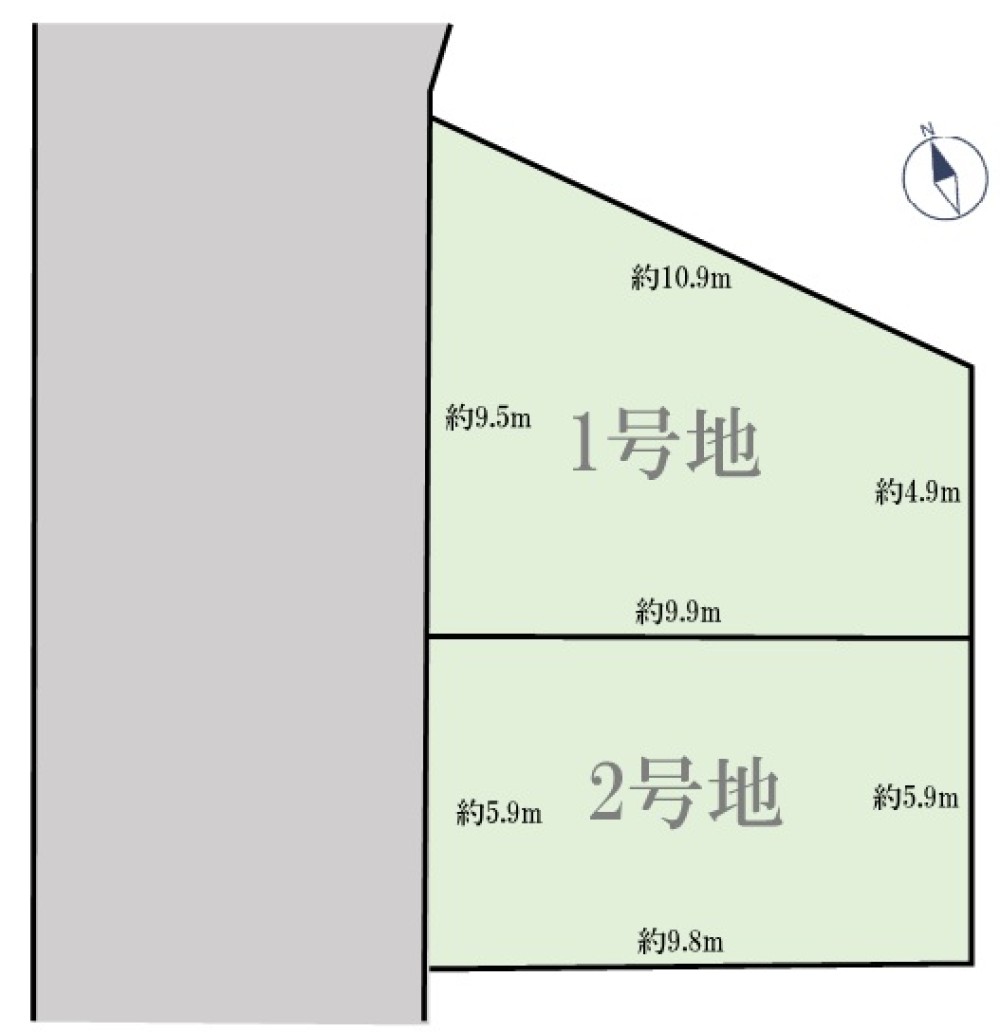全2区画の分譲地！