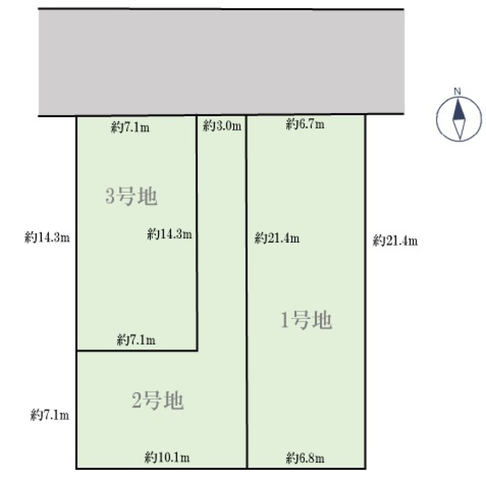 名古屋市南区阿原町　1期　全3区画　3号地 画像1