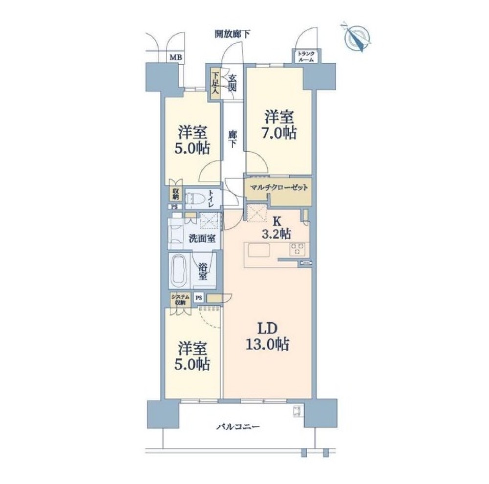 セントアイナ藤が丘　ヴァロ棟 画像1