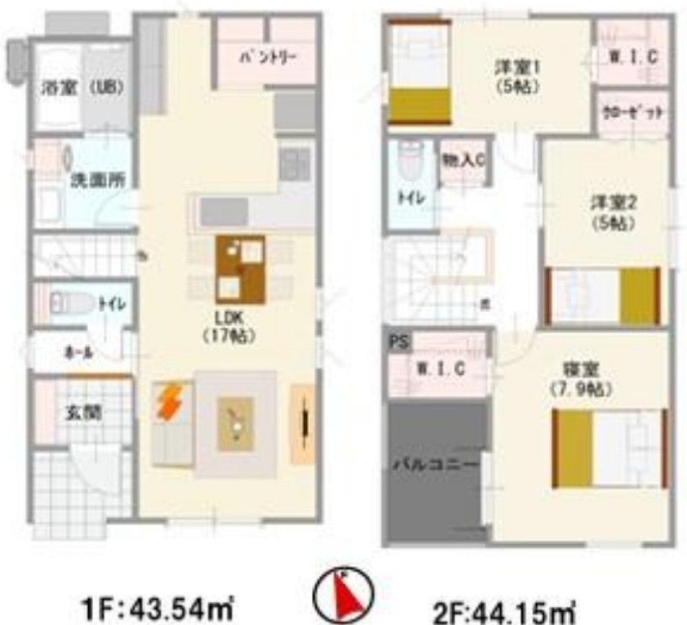 名古屋市中川区柳島町　第三　全4棟　1号棟 画像2