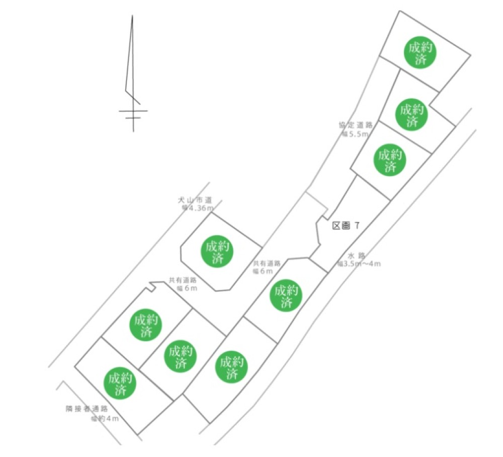 犬山市上野　全10区画　7区画 画像4