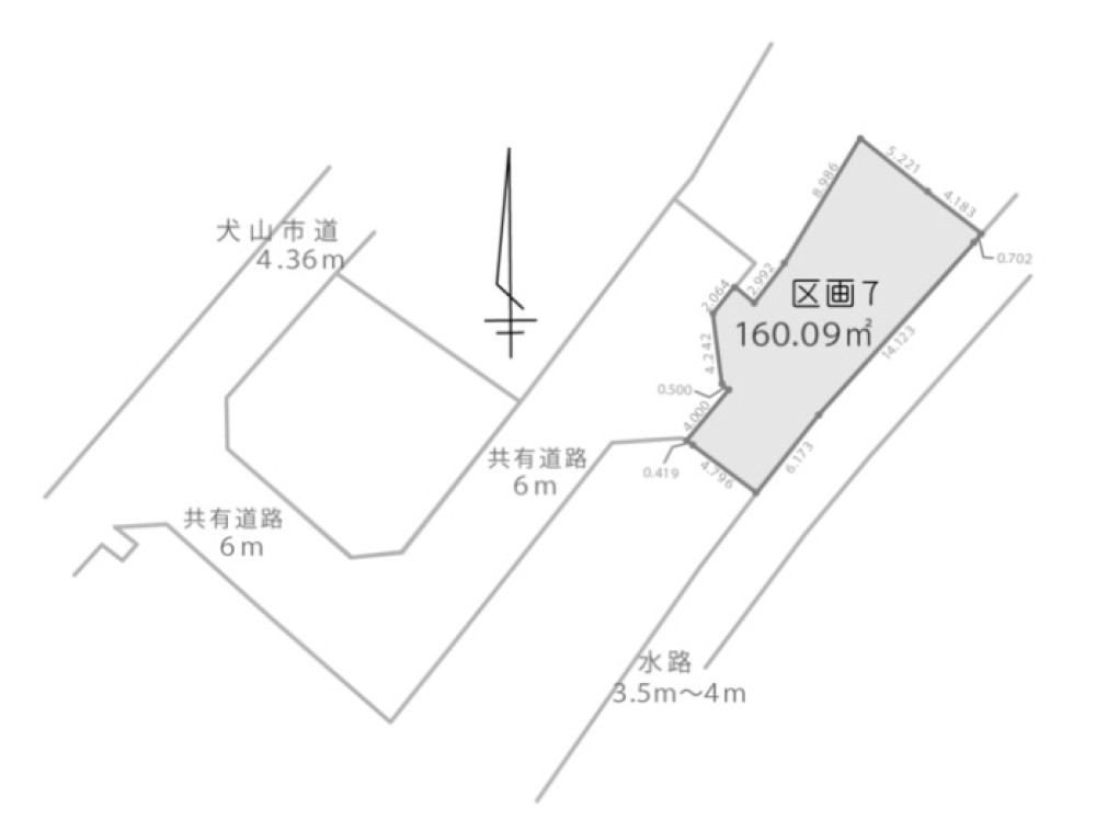 犬山市上野　全10区画　7区画 画像3