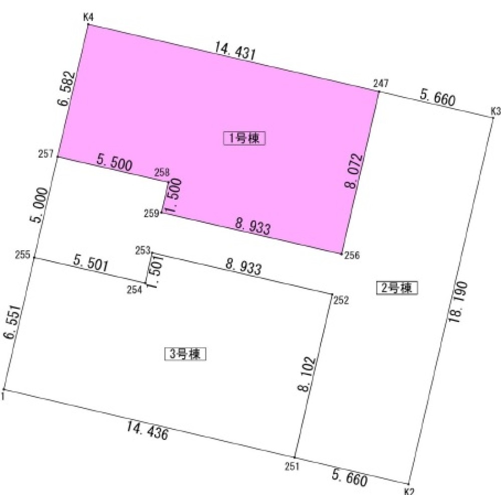 東海市富貴ノ台　第6　全3棟　2号棟 画像1