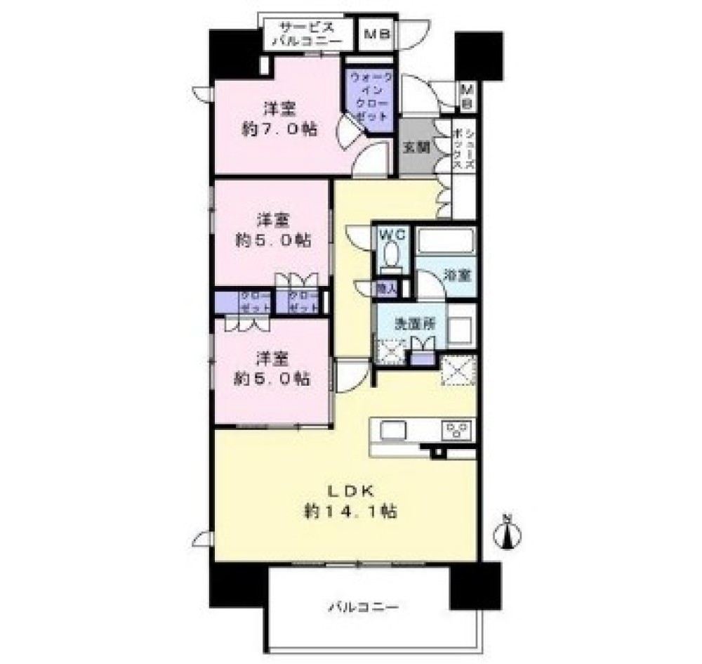 サンメゾン豊川稲荷サウス 画像1