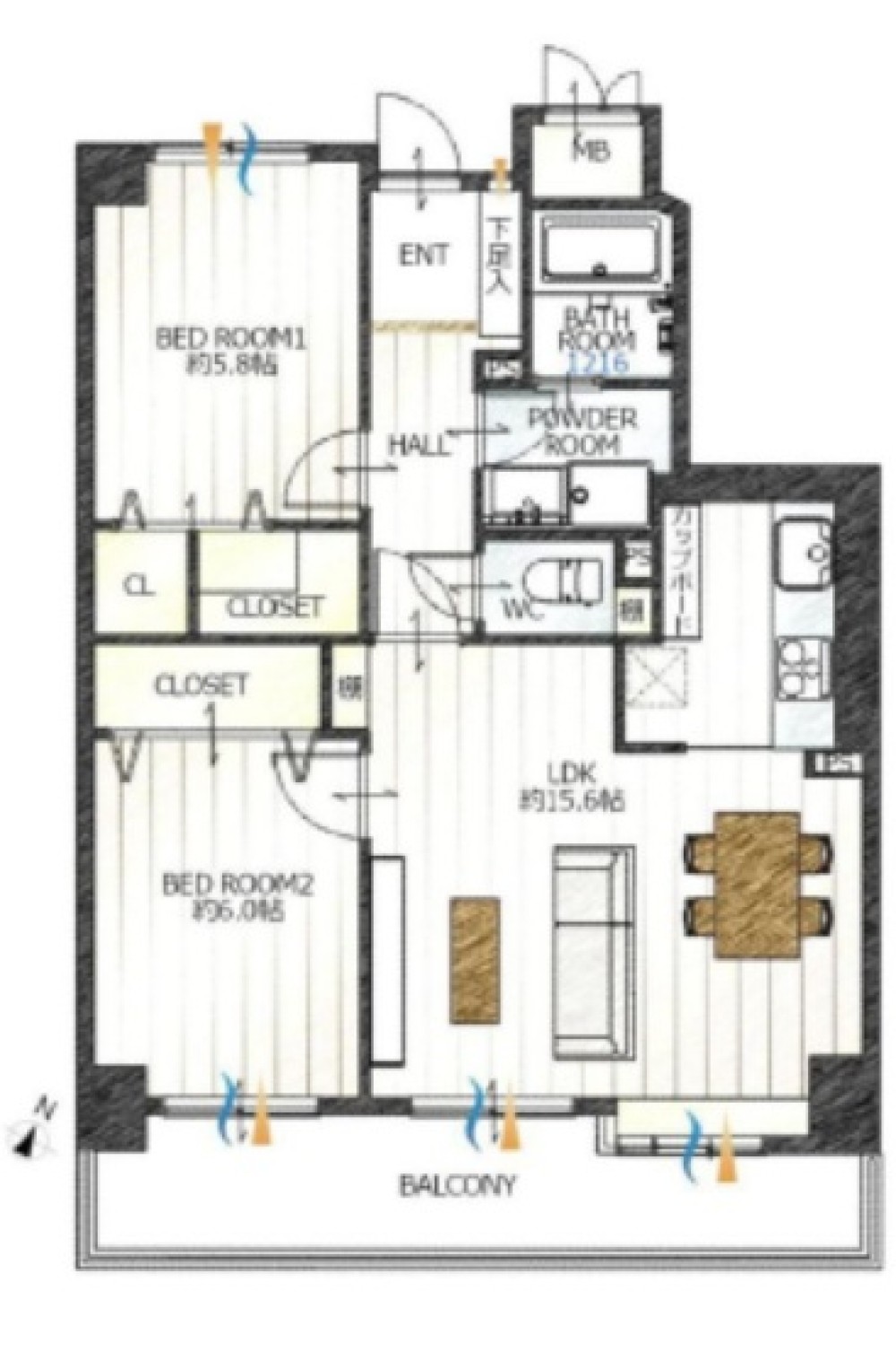 エスポア三郷 画像1