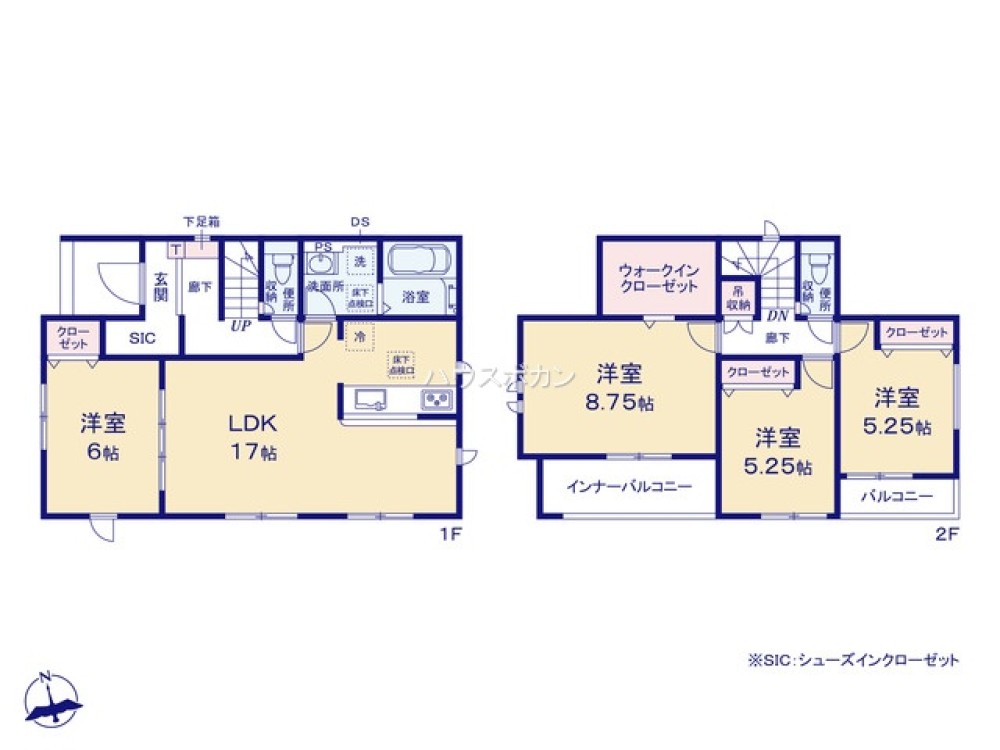一宮市大和町　全3棟　1号棟 画像4