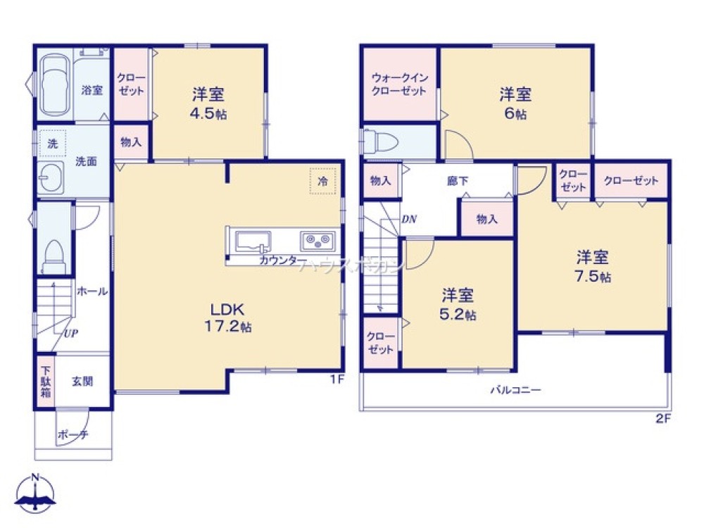 一宮市三条山　全5棟　4号棟 画像4