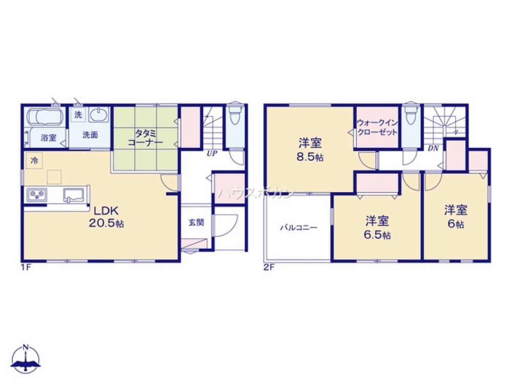 一宮市今伊勢町馬寄　第8　全5棟　3号棟 画像4