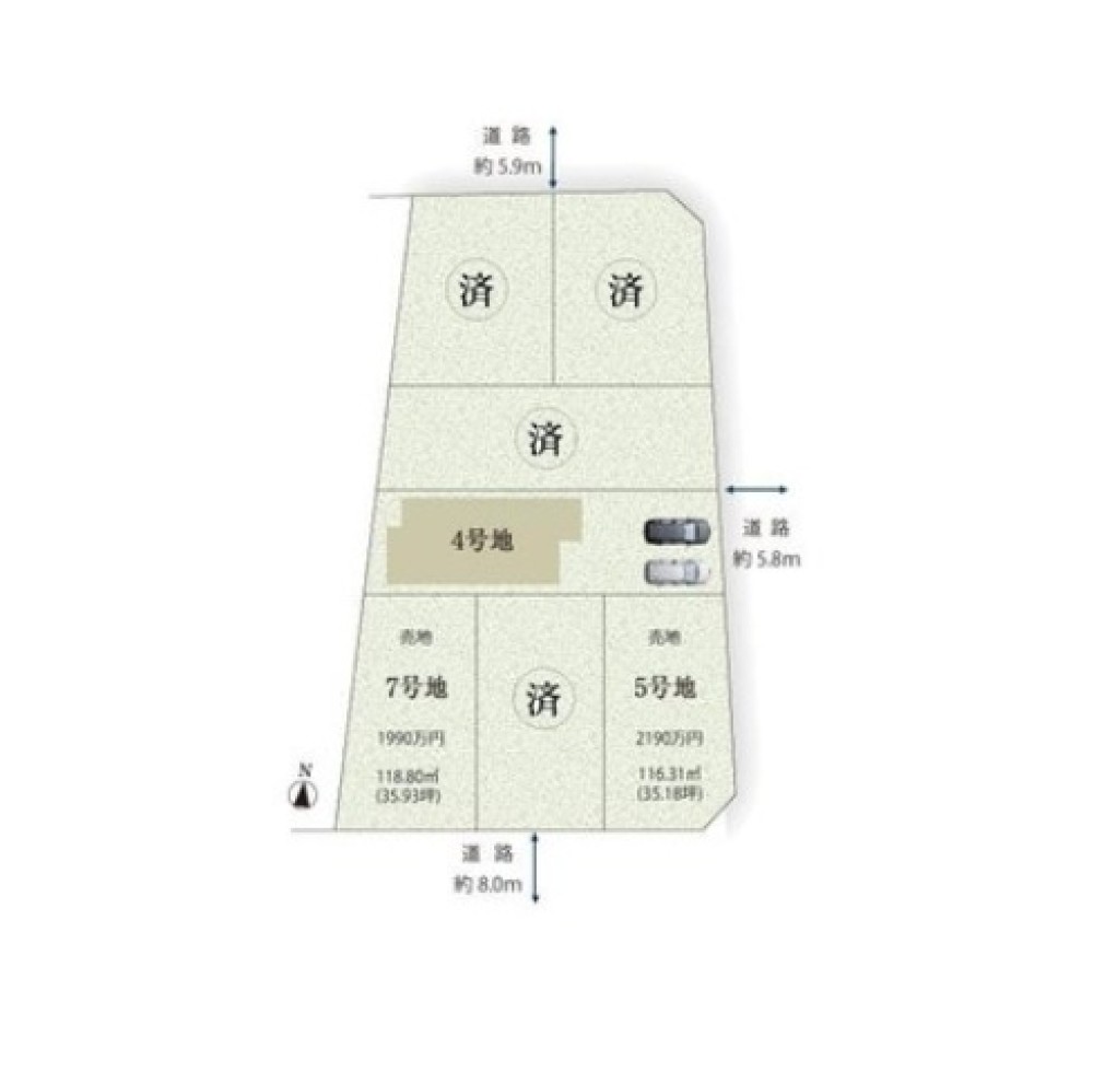 瀬戸市平町　1期　4号棟 画像1