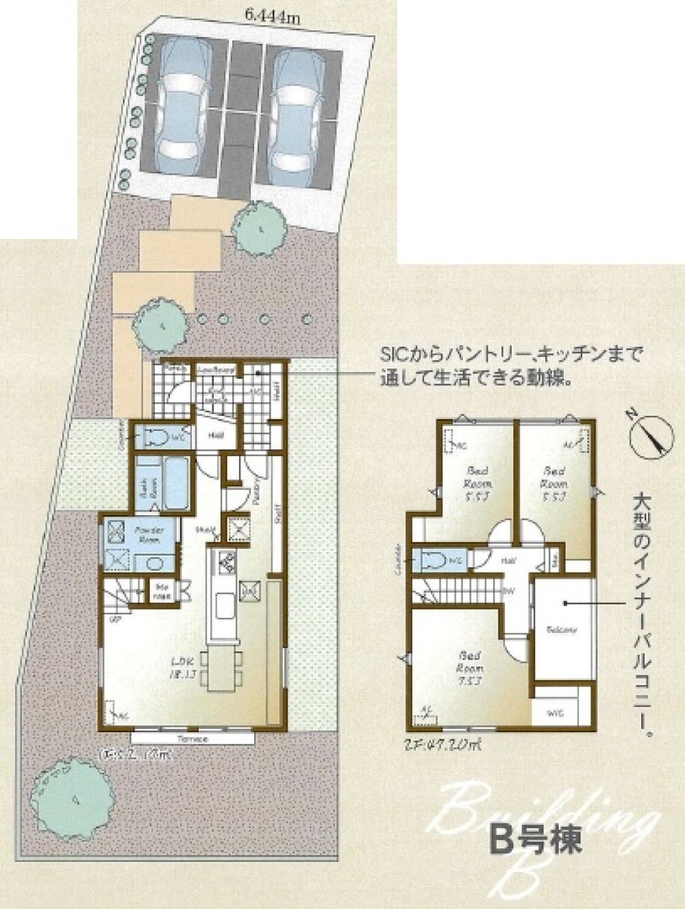 名古屋市緑区諸の木　全3棟　B号棟 画像2