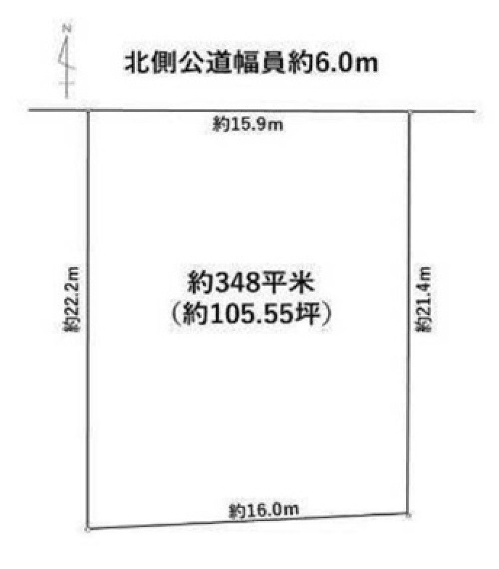 名古屋市守山区大字上志段味　全2区画　B区画 画像1