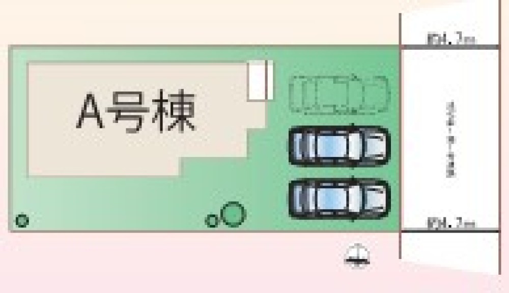 カースペース3台分ございます！