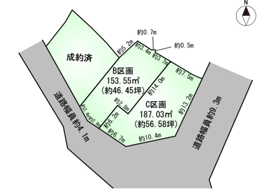 豊田市西中山町　第Ⅴ期　全3区画　C区画 画像2
