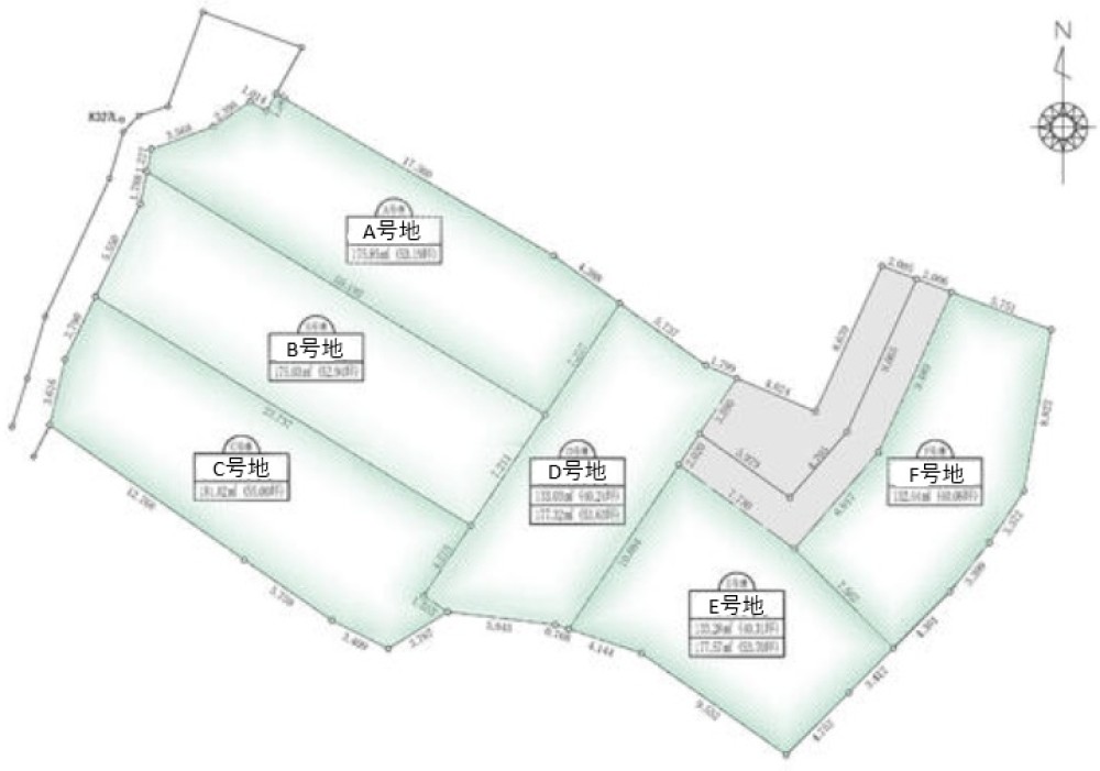半田市春日町一丁目　全3区画　C号地 画像1