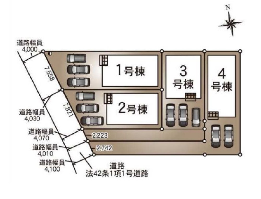 一宮市今伊勢町　第13　全4棟　3号棟 画像1