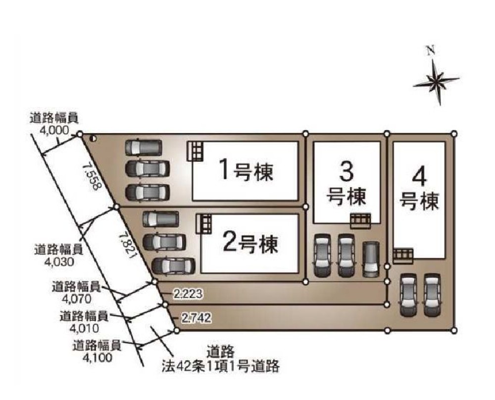 一宮市今伊勢町　第13　全4棟　4号棟 画像1