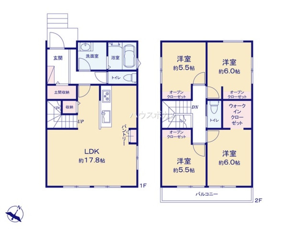 愛知郡東郷町北山台一丁目　全1棟　A棟 画像5