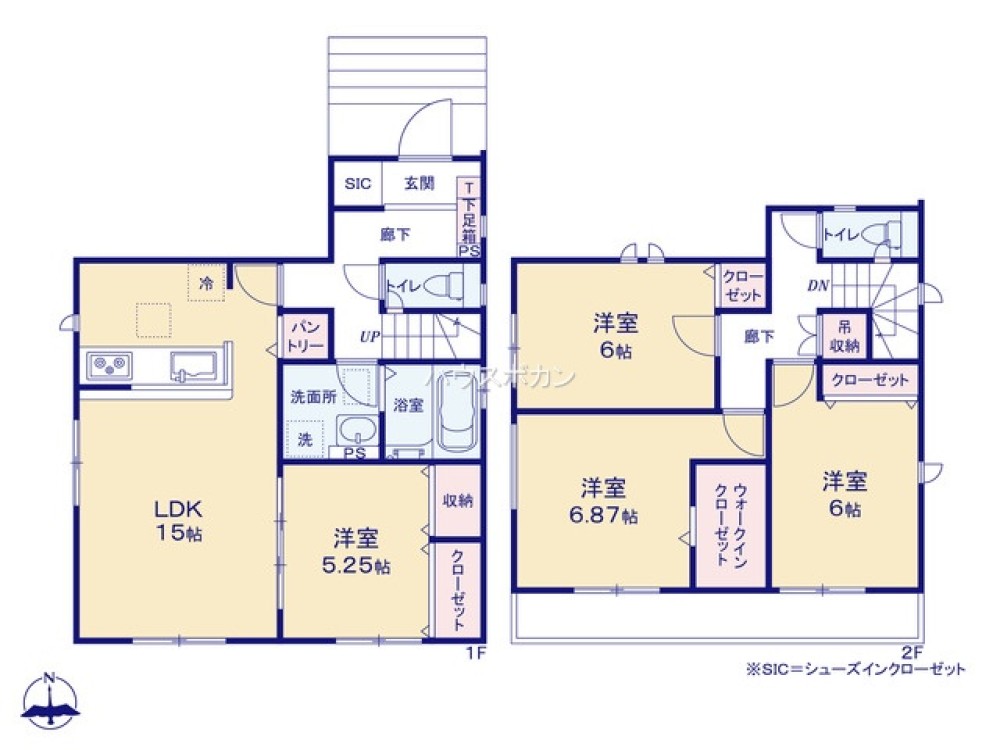 名古屋市中川区打出二丁目　3期　全4棟　1号棟 画像6