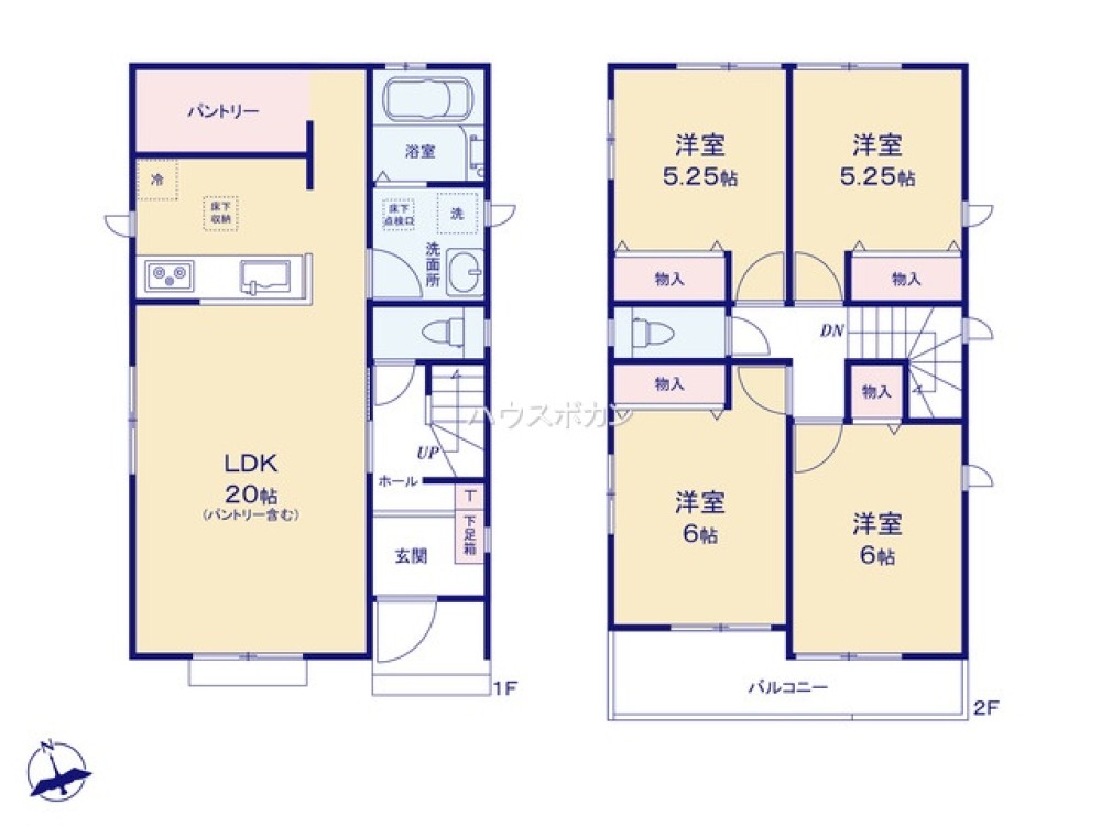 一宮市浅井町5期　全3棟　B号棟 画像4