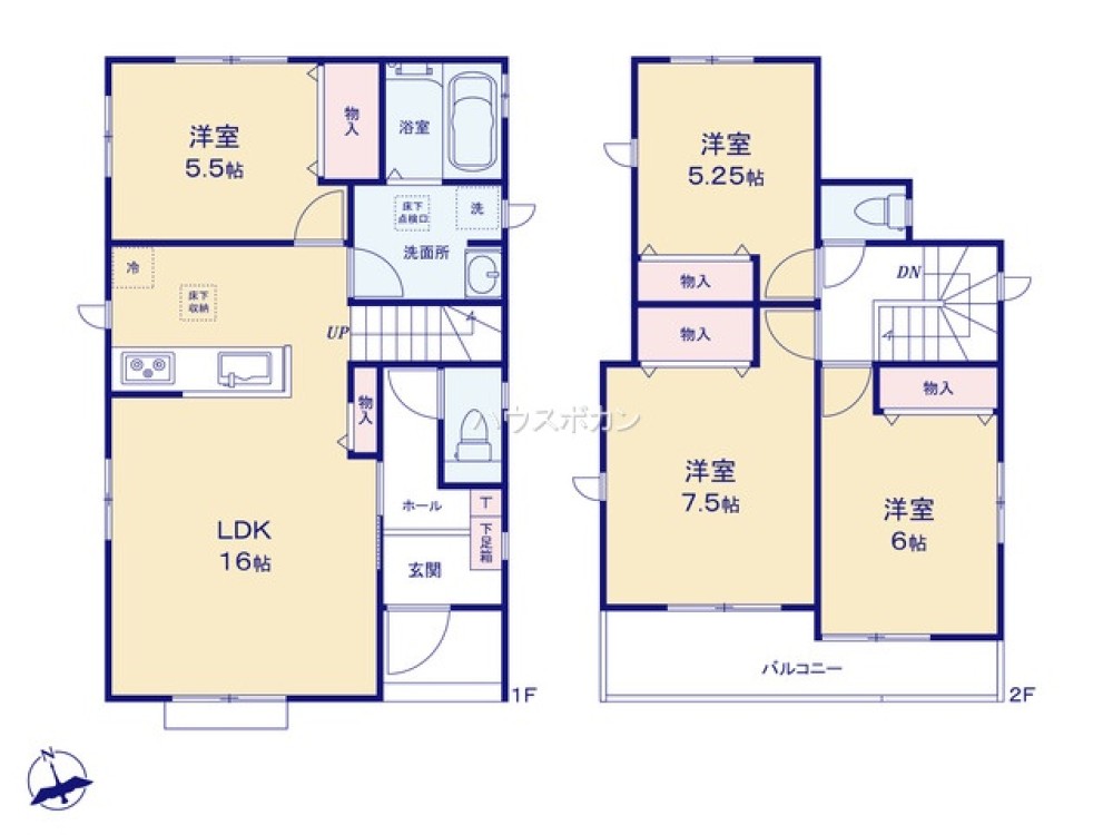 一宮市浅井町5期　全3棟　C号棟 画像4