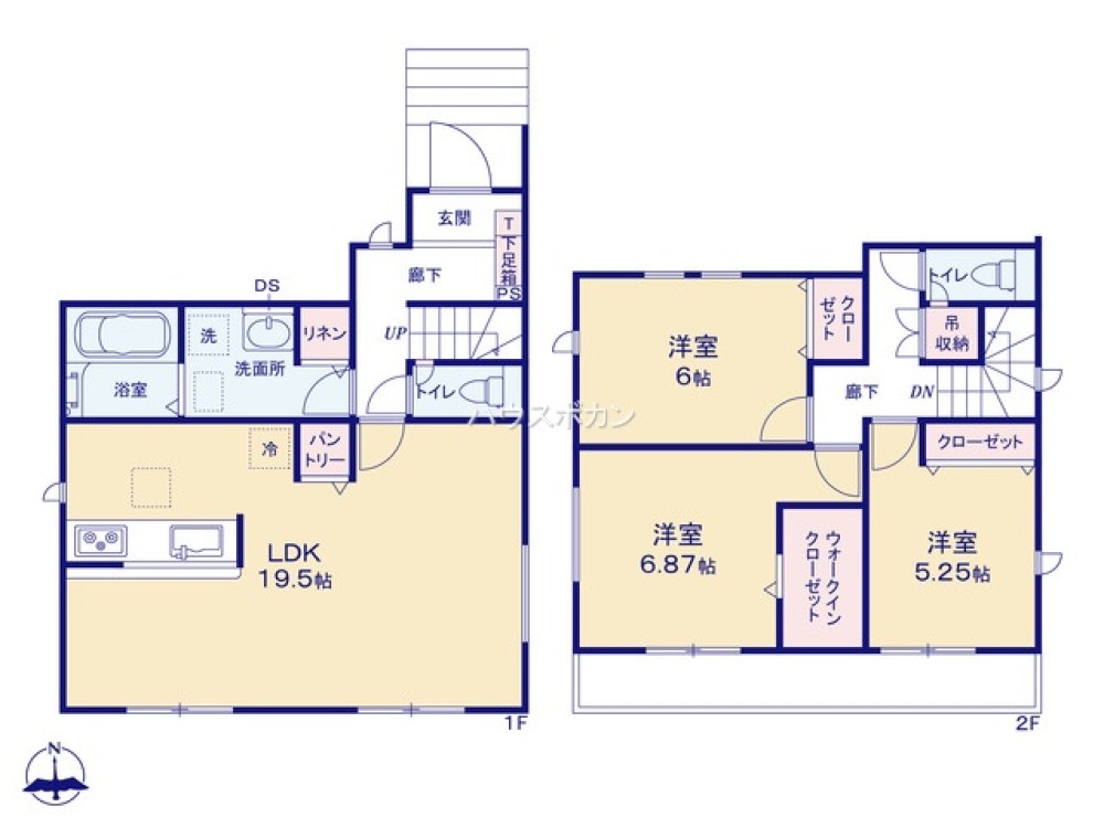 名古屋市中川区打出二丁目　3期　全4棟　2号棟 画像1