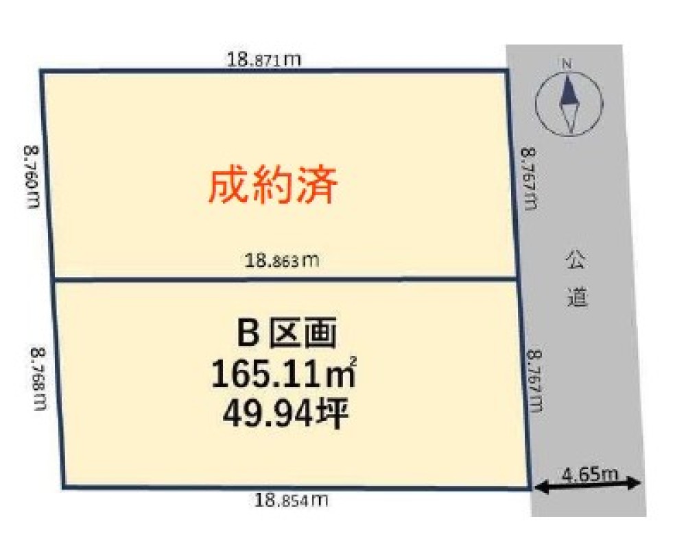 豊橋市小松町　全2区画　B区画 画像4
