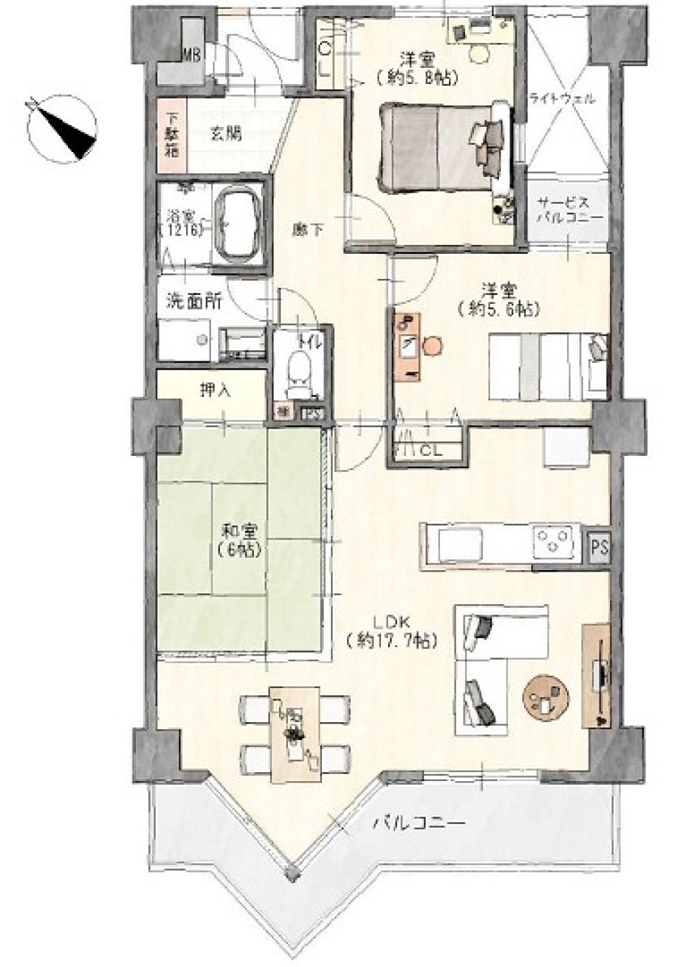 サンシティ安城ルグラン 画像1