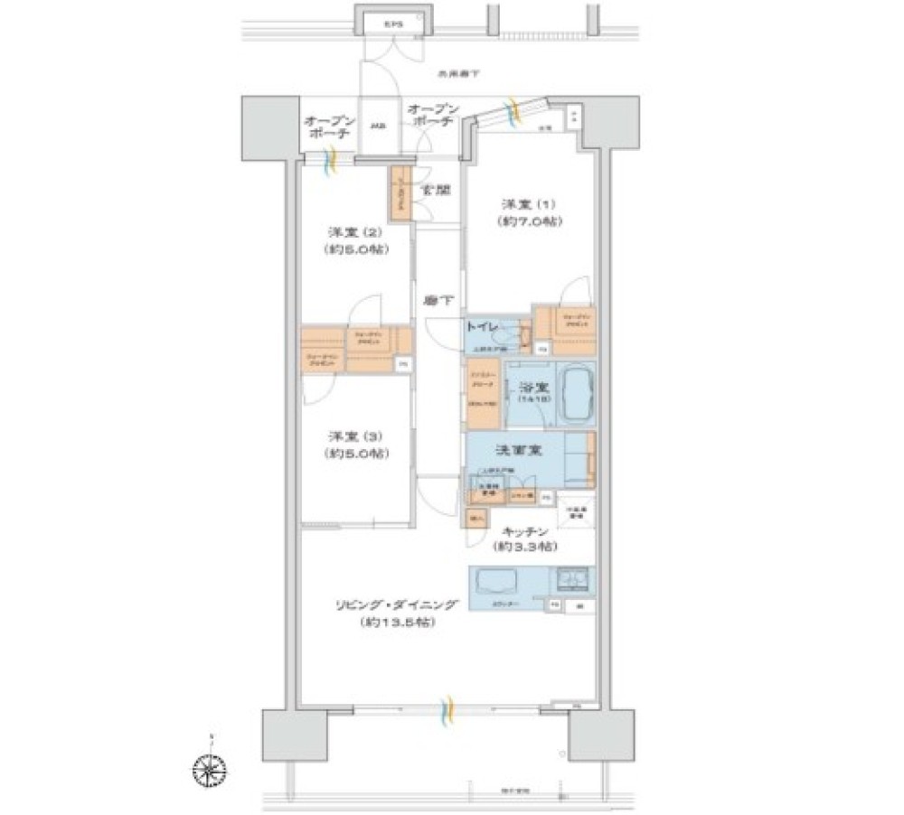 サンメゾン豊川稲荷サウス 画像1