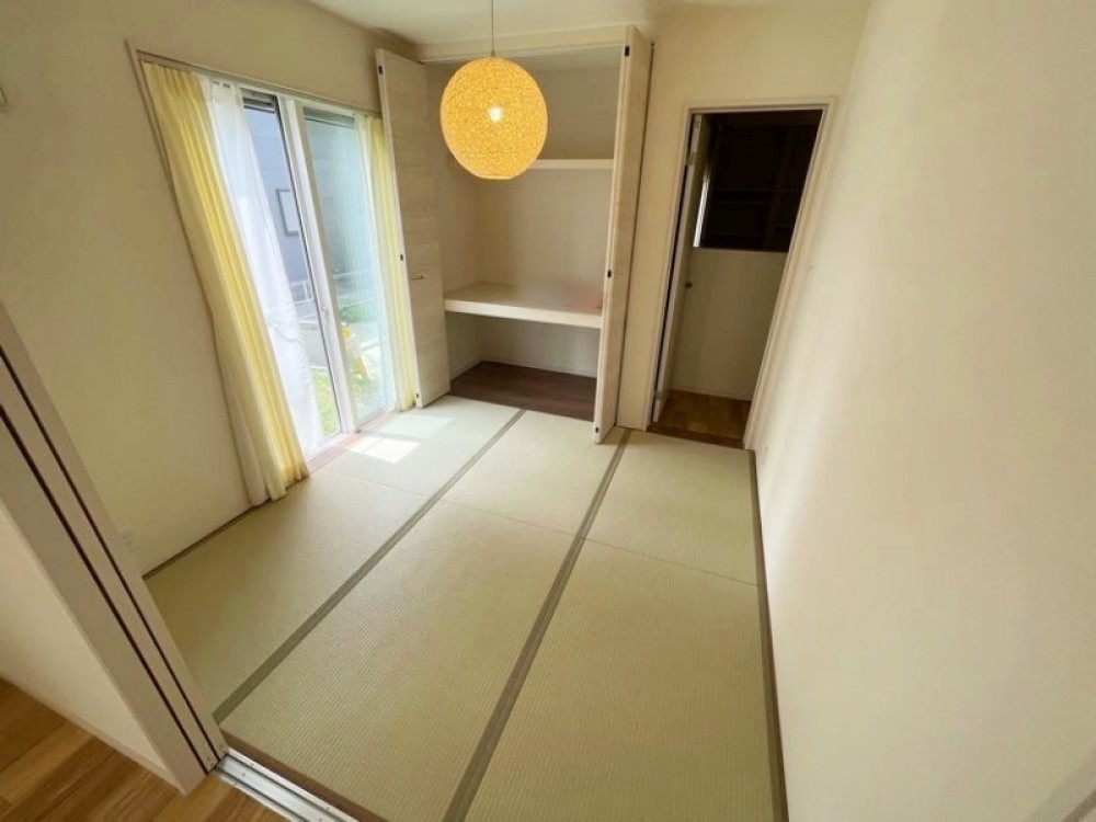 和室はキッズスペースとしても安全に使用できます。